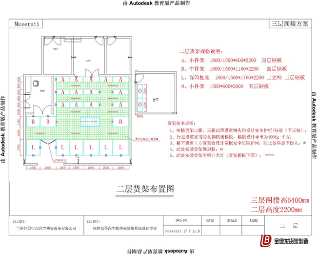 玛莎拉蒂汽车4S店货架