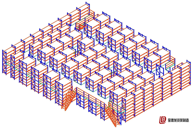 中B阁楼式货架