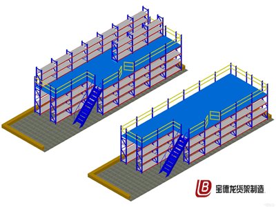 阁楼式货架